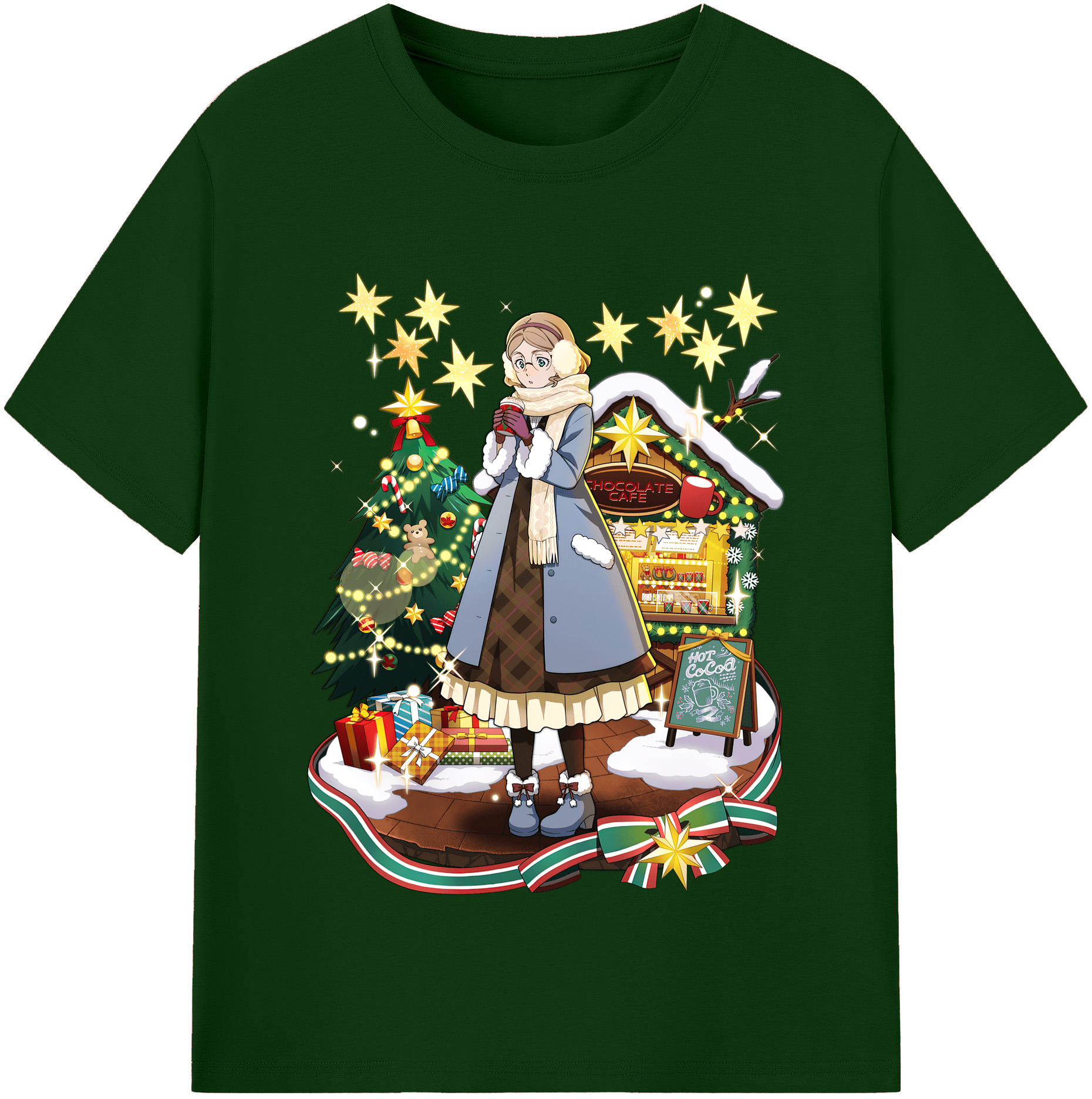 （画像用） 文豪ストレイドッグス Bungo Stray Dogs 綿100％半袖Tシャツ（フロントプリント）